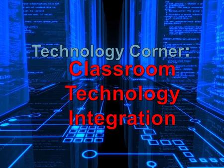 What we’ll talk about: What is the State of Technology in Your Schools? Where is Technology Heading? How Do We Prepare? Discussion.