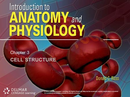 © 2012 Delmar Cengage Learning. All Rights Reserved. May not be scanned, copied, duplicated, or posted to a publicly accessible website, in whole or in.