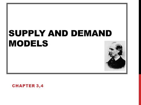 Supply and Demand Models