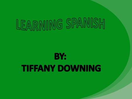 My Project My project was about teaching a foreign language to young children My final product is a board game learning some animals and some colors in.