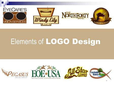 Elements of LOGO Design