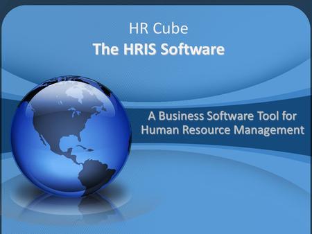 HR Cube The HRIS Software