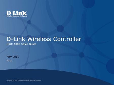 D-Link Wireless Controller