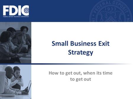 Small Business Exit Strategy