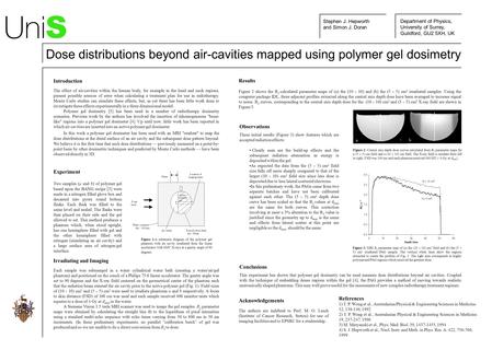 Introduction The effect of air-cavities within the human body, for example in the head and neck regions, present possible sources of error when calculating.