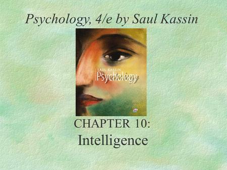 Introducing Psychology