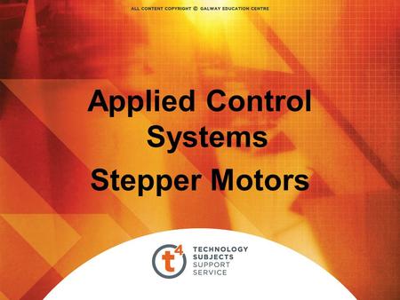 Applied Control Systems