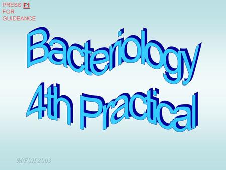 F1 PRESS F1 FOR GUIDEANCE. Staphylococcus & Streptococcus Station 1: Staphylococcus VS. Streptococcus3 Staphylococcus (aureus & epidermidis)4 Station.