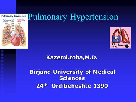 Pulmonary Hypertension