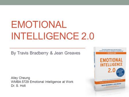 Emotional Intelligence 2.0