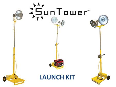 LAUNCH KIT. Product Identification Model: SL1NM Single 1000 W MH Independent weatherproof ON/OFF switch for ea. fixture Ballast on Base Manual adjust.