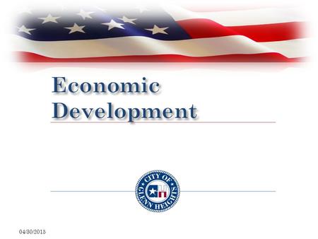 04/30/2015.  Average home value in Glenn Heights = $114,752  Average annual property tax bill = $912  Daily cost of  clean water,  street maintenance,