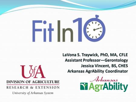 New Exercise Recommendations Adults/Senior Adults minimum 150 minutes per week 10 minute increments 4 Types of exercise Balance Exercises Endurance or.