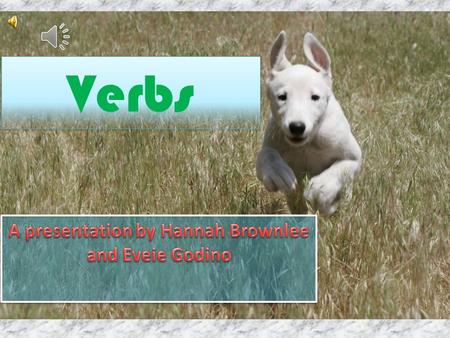 Verbs What IS a verb? Basically, it’s shows action. Verbs can be words like run, jump, eat, drive, etc. In order to be proper, all sentences MUST contain.