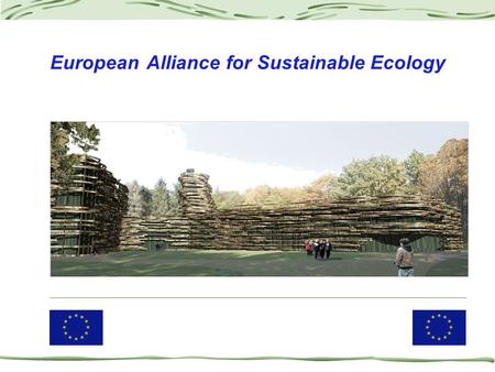 European Alliance for Sustainable Ecology. Centres of Excellence A „Strategic Alliance“ Member Cities: Hamburg Groningen Kopenhagen Cambridge Warschau.