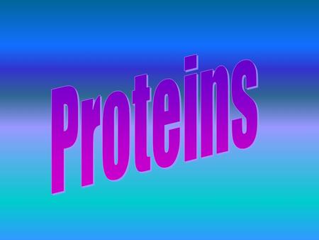 Proteins Learning objectiveLearning objective To be able to describe how bonds are made between amino acids forming polypeptidesTo be able to describe.