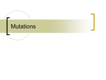 Mutations. Now and then cells make mistakes in copying their own DNA, inserting an incorrect base or even skipping a base as a new strand is put together.