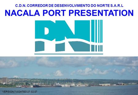 NACALA PORT PRESENTATION