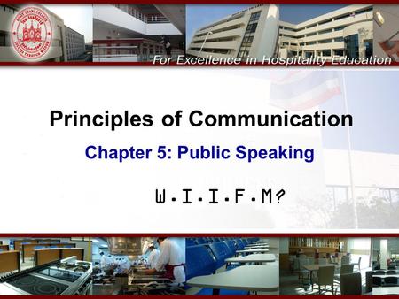 Principles of Communication