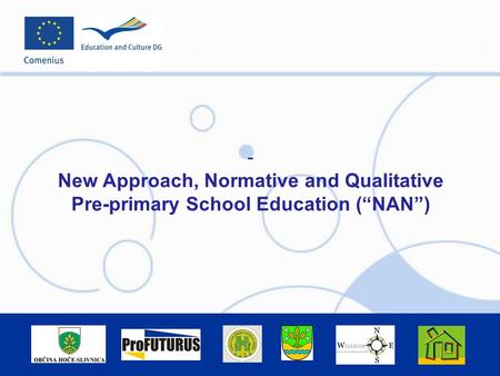 - New Approach, Normative and Qualitative Pre-primary School Education (“NAN”)