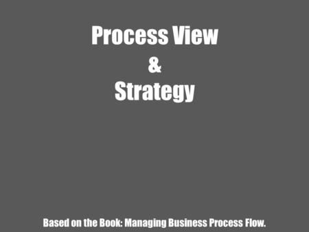 Processes Products or services must meet customer expectations; physical (comfort, safety, convenience), psychological (relaxation, peace of mind), social.