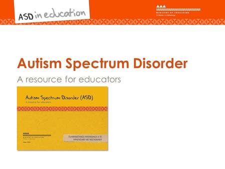 Autism Spectrum Disorder