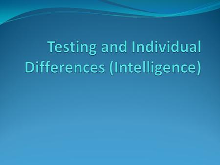 Validity Validity – A property exhibited by a test that measures what it purports to measure. Face Validity – Measures whether a test looks like it tests.