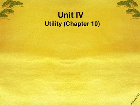 In this chapter, look for the answers to these questions: