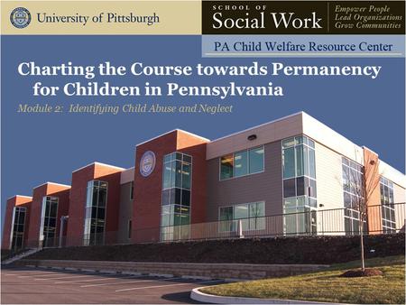 The Pennsylvania Child Welfare Training Program