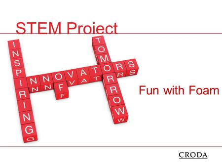 STEM Project Fun with Foam. Introduction to Foam.