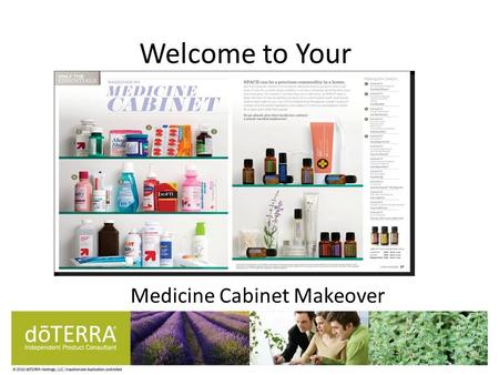 Medicine Cabinet Makeover