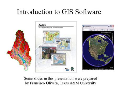 Introduction to GIS Software