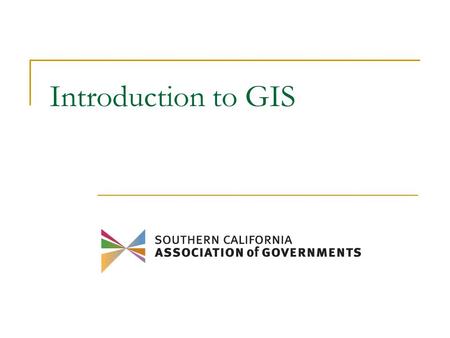 Introduction to GIS. Introductions Your name Where you work Your professional field Have you used GIS before? What we expect to get from this training?