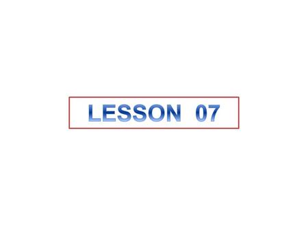 Overview of Previous Lesson(s) Over View  C++  KeywordsReserved words  IdentifiersProgrammers defined variables  Variables A named storage location.