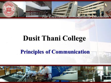 Principles of Communication