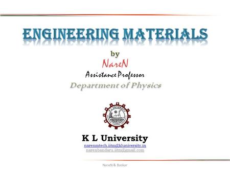 Engineering Materials