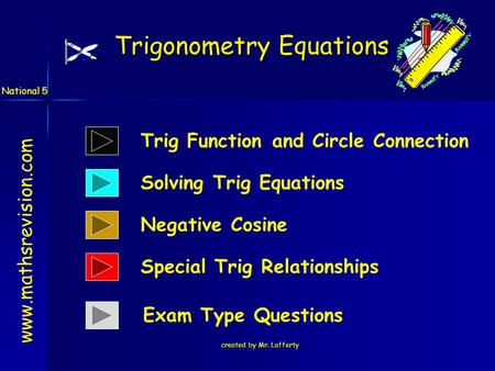 Trigonometry Equations