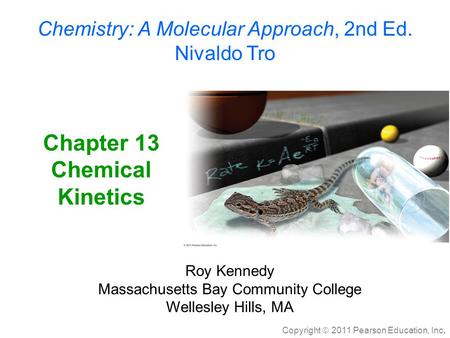 Chapter 13 Chemical Kinetics