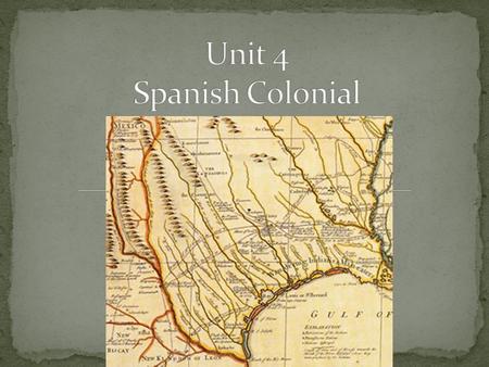 Missions were Spain’s main way of colonizing and each mission was expected to support itself (food, clothing, etc.) How do you think they got their food,