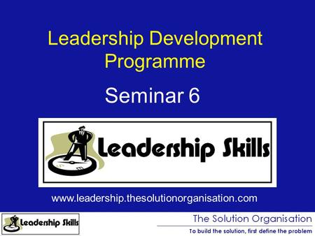 Leadership Development Programme