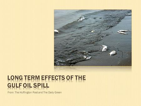 From: The Huffington Post and The Daily Green.  Many people forget that 11 men died in the explosion that started the oil spill.  Their loved ones now.