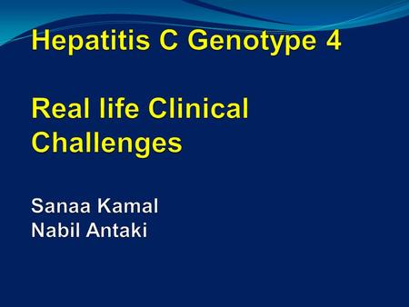  During his annual physical in Dec 2007, Mr. A, a 42 y old pilot, presented with elevated liver enzymes and positive antibodies to HCV.  He had no symptoms.