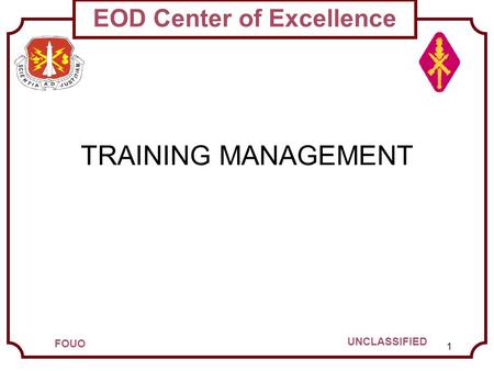 TRAINING MANAGEMENT.