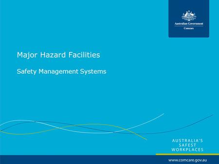 Major Hazard Facilities