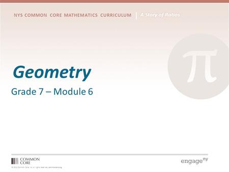 Grade 7 – Module 6 Module Focus Session