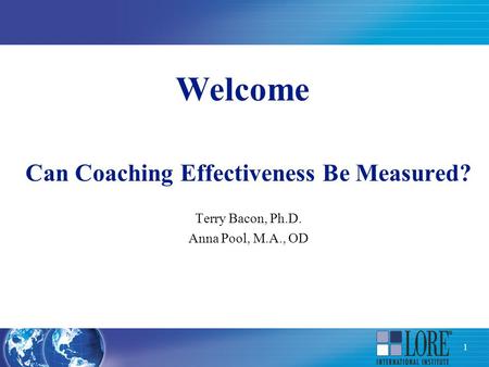 Can Coaching Effectiveness Be Measured?