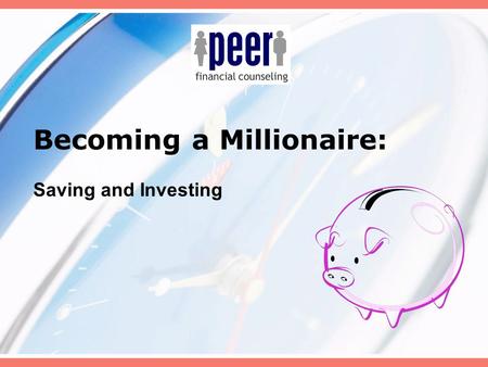 Becoming a Millionaire: