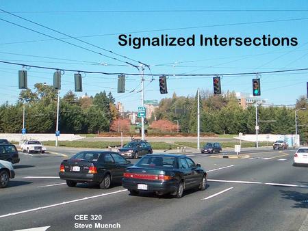 Signalized Intersections