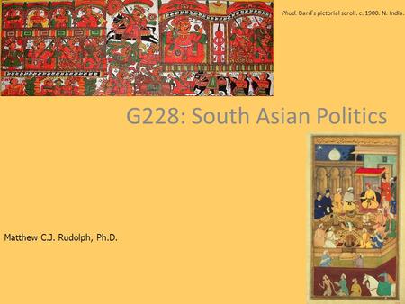 G228: South Asian Politics