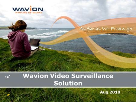 Wavion Video Surveillance Solution